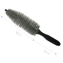 Load image into Gallery viewer, 3 PCS Car Tire Brush Carpet Foot Pad Brush, Style:, DM-08 Pointed Brush, DM-093 Large U-shaped Brush, DM-118 Double Twisted Wire Brush