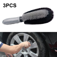 Load image into Gallery viewer, 3 PCS Car Tire Brush Carpet Foot Pad Brush, Style:, DM-08 Pointed Brush, DM-093 Large U-shaped Brush, DM-118 Double Twisted Wire Brush