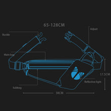 Load image into Gallery viewer, CAN FLY YIPINU Outdoor Fitness Water Bottle Mobile Phone Storage Waist Bag, Black, Green, Silver