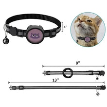 Load image into Gallery viewer, Pet Reflective Collar with Bell for AirTag 2nd Gen / AirTag 1st Gen, Red, Purple, Black, Pink