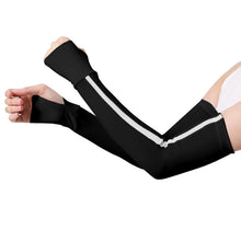 Load image into Gallery viewer, 1 Pair Sunscreen Ice Silk Sleeves Outdoor Cycling Driving UV Protection Sleeves
