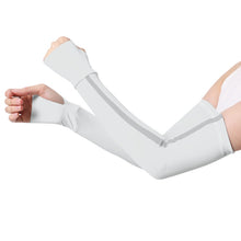 Load image into Gallery viewer, 1 Pair Sunscreen Ice Silk Sleeves Outdoor Cycling Driving UV Protection Sleeves
