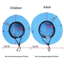 Load image into Gallery viewer, 9002 Summer Women Outdoor Sun Hats Fisherman Hat With Ponytail Hole