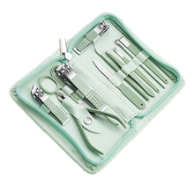 Load image into Gallery viewer, Stainless Steel Nail Clipper Nail Art Tool Set, Color:, 22 PCS/Set (Green), 16 PCS/Set (Green), 12 PCS/Set (Green), 10 PCS/Set (Green), 7 PCS/Set (Green), 26 PCS/Set (Blue), 18 PCS/Set (Blue), 9 PCS/Set (Blue)