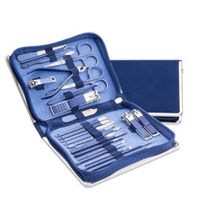 Load image into Gallery viewer, Stainless Steel Nail Clipper Nail Art Tool Set, Color:, 22 PCS/Set (Green), 16 PCS/Set (Green), 12 PCS/Set (Green), 10 PCS/Set (Green), 7 PCS/Set (Green), 26 PCS/Set (Blue), 18 PCS/Set (Blue), 9 PCS/Set (Blue)