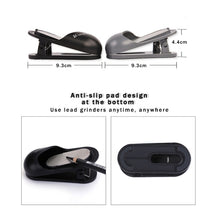Load image into Gallery viewer, Tenwin MS5860 Spring Clip Type Pencil Grinder Can Hold Sketching Paper, Black, Grey