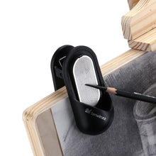 Load image into Gallery viewer, Tenwin MS5860 Spring Clip Type Pencil Grinder Can Hold Sketching Paper, Black, Grey