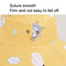 Load image into Gallery viewer, 1015 Summer Children Sun Hat Outdoor Sun Protection Bucket Hat With Shawl