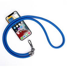 Load image into Gallery viewer, Mobile Phone Mountaineering Rope Lanyard  Can Be Hung Neck Or Crossbody, Black, Orange, Sky Blue, Red, Gem Blue, Violet, Brick Orange
