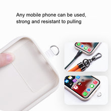 Load image into Gallery viewer, Mobile Phone Mountaineering Rope Lanyard  Can Be Hung Neck Or Crossbody, Black, Orange, Sky Blue, Red, Gem Blue, Violet, Brick Orange