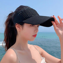 Load image into Gallery viewer, 8010 Lady Empty Top Outdoor Sports Peaked Cap Students Sun Hat, 8010 Beige, 8010 Khaki, 8010 Black, 8010 White, 8010 Grey, 8010 Pink