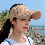 8010 Lady Empty Top Outdoor Sports Peaked Cap Students Sun Hat, 8010 Khaki, 8010 Black, 8010 White, 8010 Grey, 8010 Beige, 8010 Pink