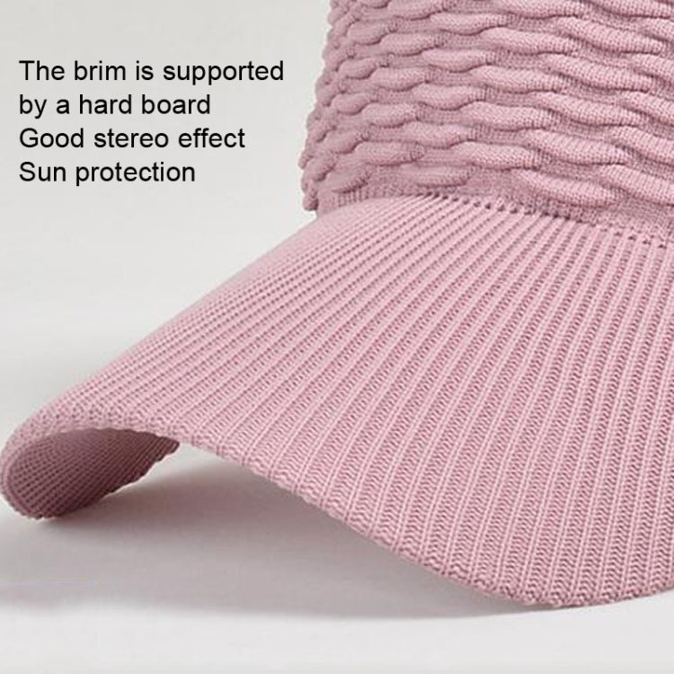 8010 Lady Empty Top Outdoor Sports Peaked Cap Students Sun Hat