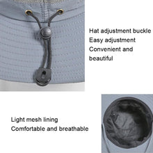 Load image into Gallery viewer, 9090 Men Outdoor Fishing Climbing Mountain Large Brim Fisherman Hat, 9090 Army Green, 9090 Khaki, 9090 Black, 9090 Grey, 9090 Navy