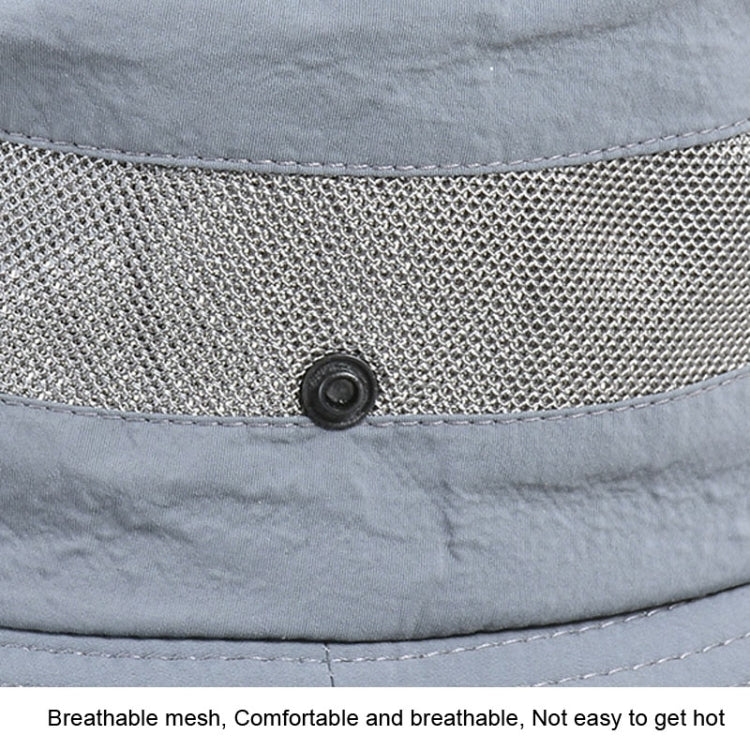 9090 Men Outdoor Fishing Climbing Mountain Large Brim Fisherman Hat