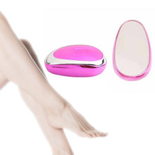 Load image into Gallery viewer, Lady Manual Epilator Crystal Gentle Exfoliating Glass Hair Removal Device, Rose Red, Dark Blue, Rose Gold