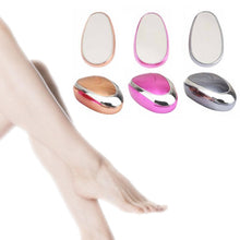 Load image into Gallery viewer, Lady Manual Epilator Crystal Gentle Exfoliating Glass Hair Removal Device, Rose Red, Dark Blue, Rose Gold