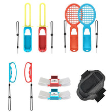 Load image into Gallery viewer, IPLAY HBS-447 10 In 1 Grip + Wrist Strap + Strap + Lightsaber + Racket Sports Set For Nintendo Switch, IPLAY 10 In 1