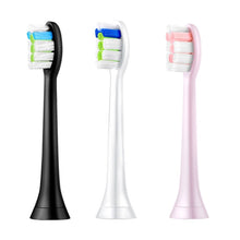 Load image into Gallery viewer, Toothbrush Head For Philips HX3/HX6/HX9 Series, Black Gum Care, Gum Care Pink, Double Effect Black, Interdental Care Green, Interdental Care Pink, Diamond Bright Black, Diamond Bright Pink
