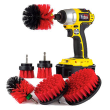 Load image into Gallery viewer, 6PCS Electric Drill Head Car Tire Floor Crevice Cleaning Brush, 6 PCS / Set Brush(Yellow), 6 PCS / Set Brush(Blue), 6 PCS / Set Brush(Red), 6 PCS / Set Brush(White), 6 PCS / Set Brush(Black)