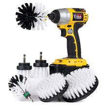 Load image into Gallery viewer, 6PCS Electric Drill Head Car Tire Floor Crevice Cleaning Brush, 6 PCS / Set Brush(Yellow), 6 PCS / Set Brush(Blue), 6 PCS / Set Brush(Red), 6 PCS / Set Brush(White), 6 PCS / Set Brush(Black)