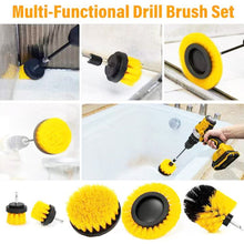 Load image into Gallery viewer, 6PCS Electric Drill Head Car Tire Floor Crevice Cleaning Brush, 6 PCS / Set Brush(Yellow), 6 PCS / Set Brush(Blue), 6 PCS / Set Brush(Red), 6 PCS / Set Brush(White), 6 PCS / Set Brush(Black)