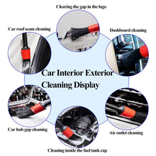 Load image into Gallery viewer, 9 PCS / Set Car Interior Outlet Air Conditioning Brush Details Cleaning Brush, 9pcs / set Cleaning Brush