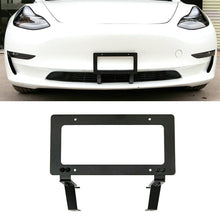 Load image into Gallery viewer, Punch-free Front License Plate Holder American License Plate Bracket, For Tesla Model 3, For Tesla Model Y