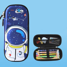 Load image into Gallery viewer, Uime EVA 3D Multi-compartment Pencil Case Stationery Box Children School Supplies, Astronaut, Rocket, Purple Pony, Rabbit, Elf Unicorn, Green Dinosaur, Red Dinosaur, Rainbow Unicorn, Big Head Unicorn, Kitten, Little Fox, Mermaid, Blue Whale, Blue Dinos...