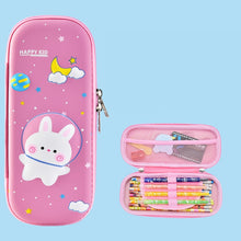 Load image into Gallery viewer, Uime EVA 3D Multi-compartment Pencil Case Stationery Box Children School Supplies, Astronaut, Rocket, Purple Pony, Rabbit, Elf Unicorn, Green Dinosaur, Red Dinosaur, Rainbow Unicorn, Big Head Unicorn, Kitten, Little Fox, Mermaid, Blue Whale, Blue Dinos...
