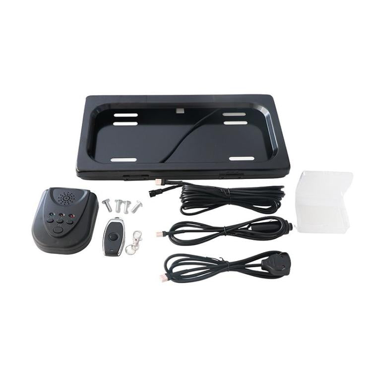 US Standard Rolling Shutter Car License Plate Frame License Plate Bracket, Single License Plate Bracket