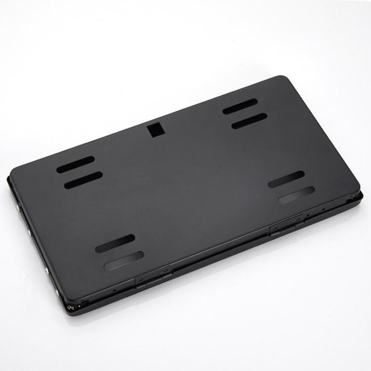 US Standard Rolling Shutter Car License Plate Frame License Plate Bracket, Single License Plate Bracket