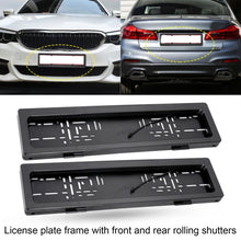 Load image into Gallery viewer, European Standard Electric License Plate Roller Shutter Protective Cover, European Standard