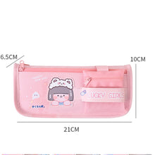 Load image into Gallery viewer, Cartoon Pencil Bag Large-capacity Primary School Stationery Bag With Handle, Light Pink, Deep Pink, Astronaut
