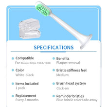 Load image into Gallery viewer, 2 PCS For Xiaomi Mijia T300 T500 Electric Toothbrush Replacement Head, T300 &amp;T500 Brush (Green), T300 &amp;T500 Brush (Pink)