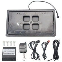 Load image into Gallery viewer, US Standard Car Flip Retractable License Plate Holder Hidden Shutter Cover License Plate Holder, US Standard Flip Retractable