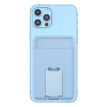 Load image into Gallery viewer, CY133H Silicone Magnetic Phone Holder with Card Holder Function, Magnetic(Black), Magnetic(Dark Blue), Magnetic(Light Blue), Magnetic(Green)