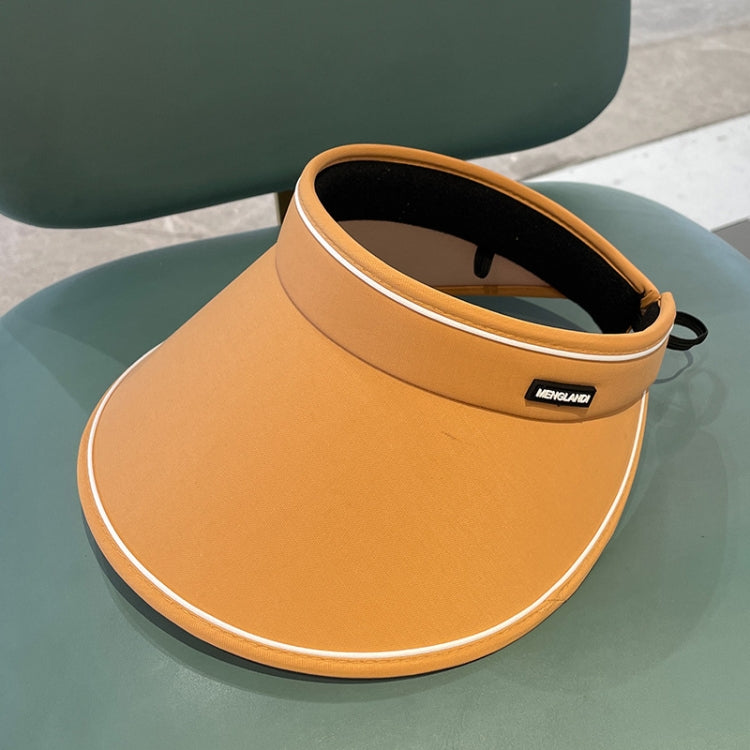 MENGLANDI Summer Outdoor Riding Anti-ultraviolet Sunshade Empty Top Hat