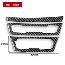 Load image into Gallery viewer, For BMW X1 F48/X2 F39 3pcs /Set Left-Hand Drive Radio + Air Conditioning Panel Sticker, Left-Hand Drive