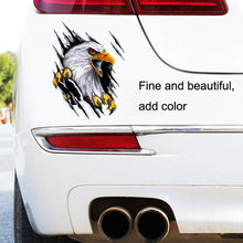 Load image into Gallery viewer, 5PCS Tear Eagle 3D Car Sticker Scratch Covering Body Pull Flower Sticker, Style:, Right (18x 24cm), Left (18x 24cm), Right (28.5x38cm), Left (28.5x38cm)