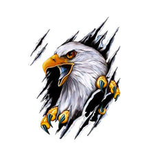 Load image into Gallery viewer, 5PCS Tear Eagle 3D Car Sticker Scratch Covering Body Pull Flower Sticker, Style:, Right (18x 24cm), Left (18x 24cm), Right (28.5x38cm), Left (28.5x38cm)