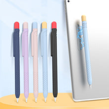 Load image into Gallery viewer, CY152 Magnetic Silicone Storage Colorblock Pen Holder For Pencil 1