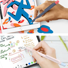 Load image into Gallery viewer, CY152 Magnetic Silicone Storage Colorblock Pen Holder For Pencil 1