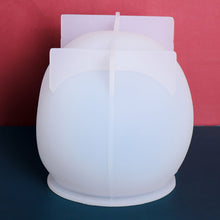 Load image into Gallery viewer, D804 Epoxy Mould Skull Candle Silicone Mould, D804