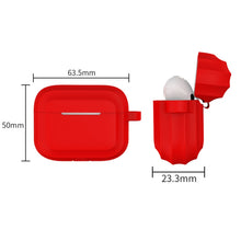 Load image into Gallery viewer, Bluetooth Earphone Soft Silicone Case, For AirPods Pro (Rose Red), For AirPods Pro (Sapphire), For AirPods Pro (Wine Red), For AirPods Pro (Yellow), For AirPods Pro (White), For AirPods Pro (Black), For AirPods Pro (Pink), For AirPods Pro (Mint Green) ...