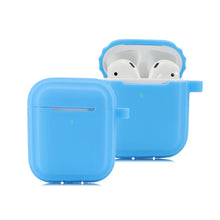 Load image into Gallery viewer, Bluetooth Earphone Soft Silicone Case, For AirPods Pro (Rose Red), For AirPods Pro (Sapphire), For AirPods Pro (Wine Red), For AirPods Pro (Yellow), For AirPods Pro (White), For AirPods Pro (Black), For AirPods Pro (Pink), For AirPods Pro (Mint Green) ...