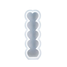 Load image into Gallery viewer, D2111-1 DIY Drop Mold Heart Candle Silicone Mold, D2111-1