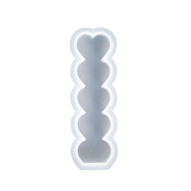 D2111-1 DIY Drop Mold Heart Candle Silicone Mold, D2111-1
