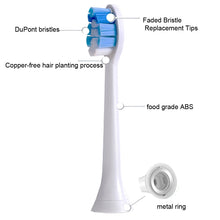 Load image into Gallery viewer, 2 PCS Electric Toothbrush Head for Ulike UB602 UB603 UB601,Style:, Bright White  Green, Bright White Type White, Soft -sensitive Avocado Green, Soft -sensitive White, Basic Clean White, Basic Cleaning Pink