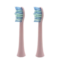 Load image into Gallery viewer, 2 PCS Electric Toothbrush Head for Ulike UB602 UB603 UB601,Style:, Bright White  Green, Bright White Type White, Soft -sensitive Avocado Green, Soft -sensitive White, Basic Clean White, Basic Cleaning Pink